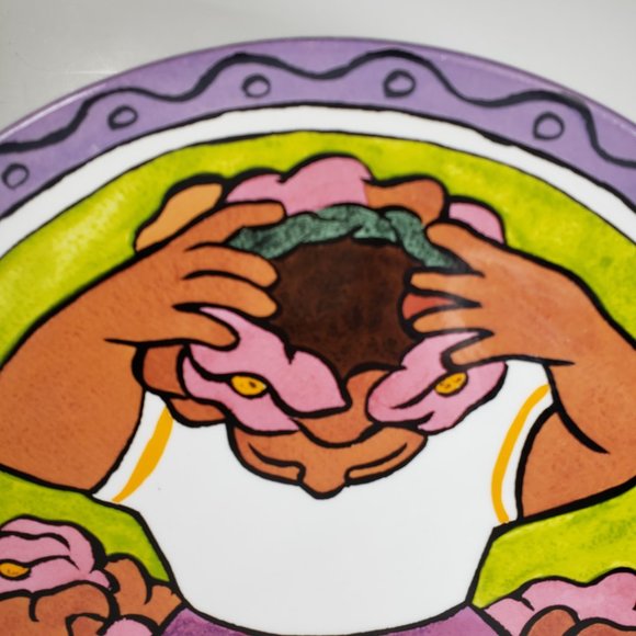 MOMA Block Bernada Vintage Plate from Portugal - Picture 7 of 8